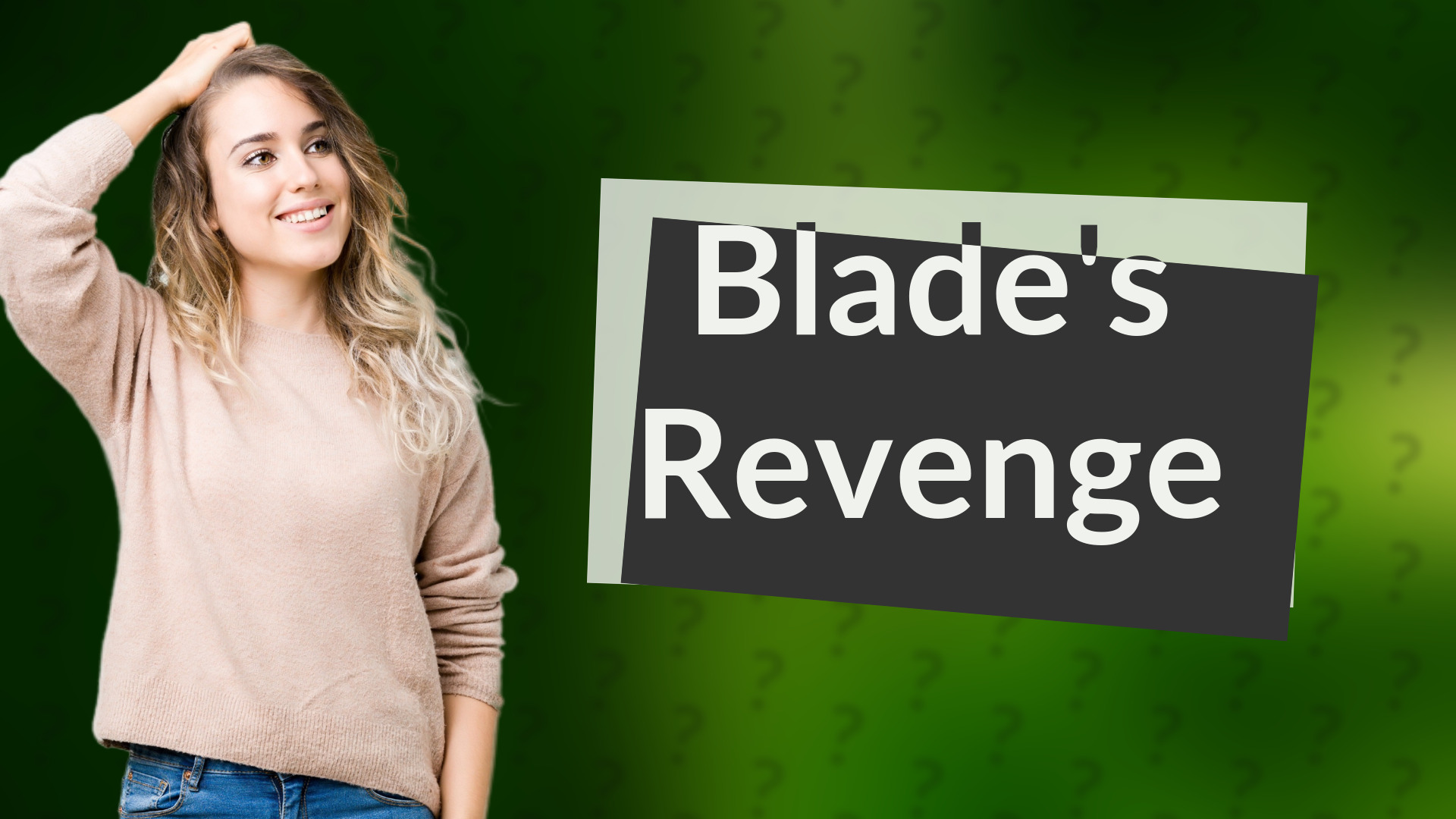 Blade's Revenge