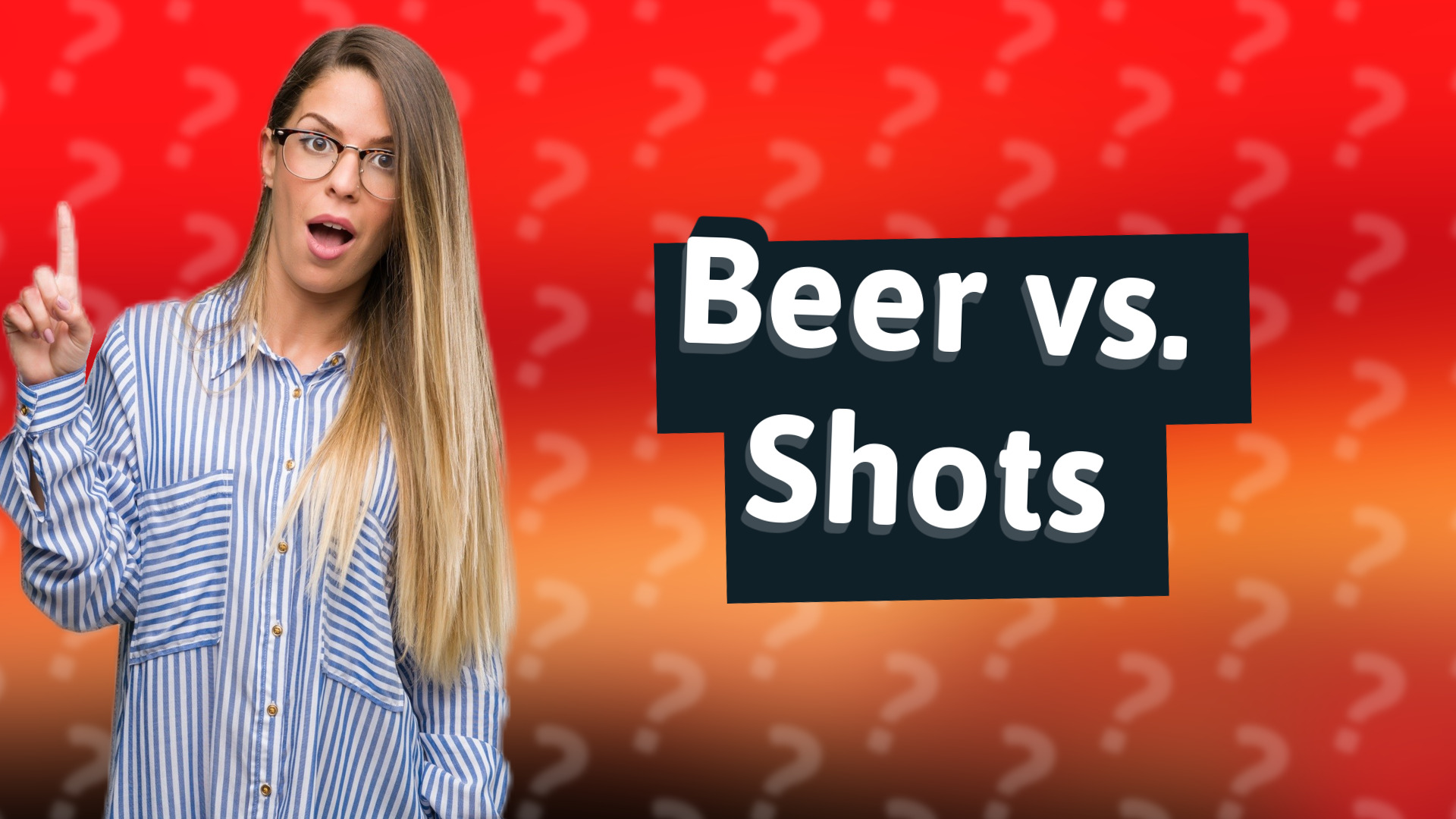 Beer vs. Shots