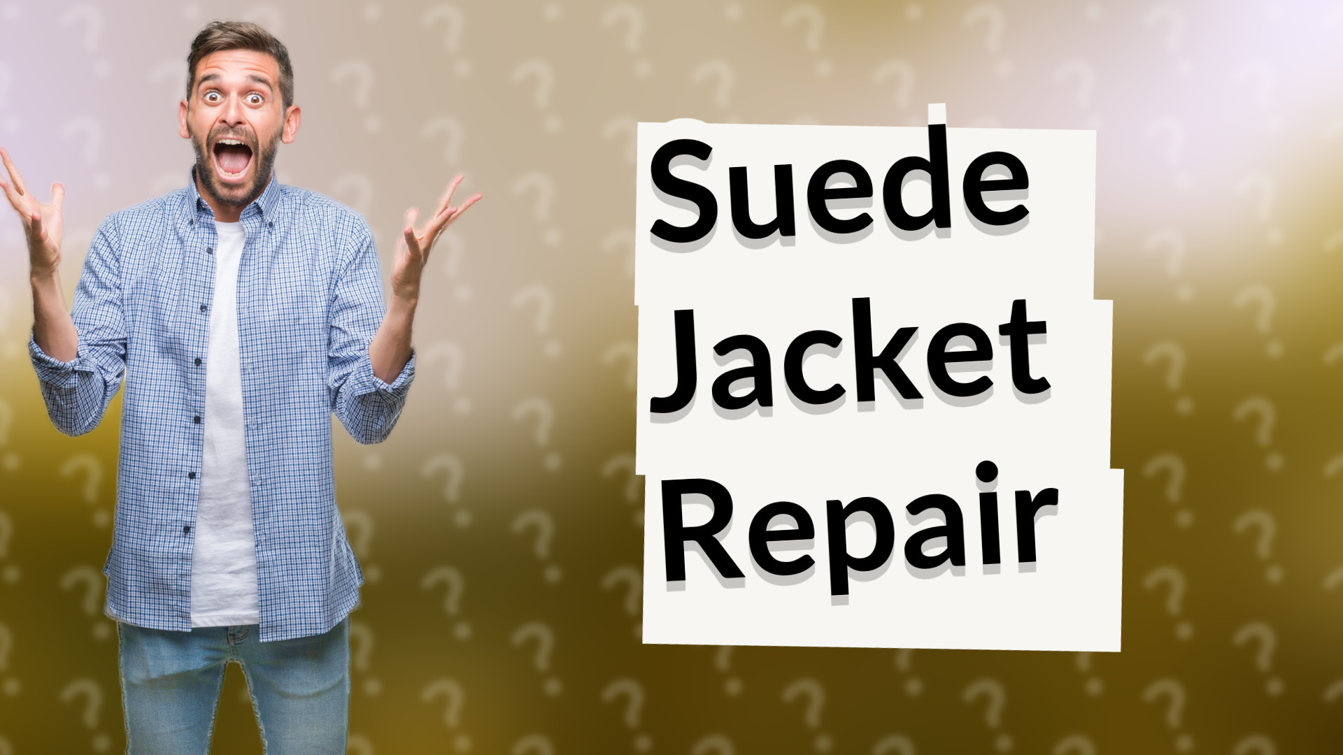 Suede Jacket Repair