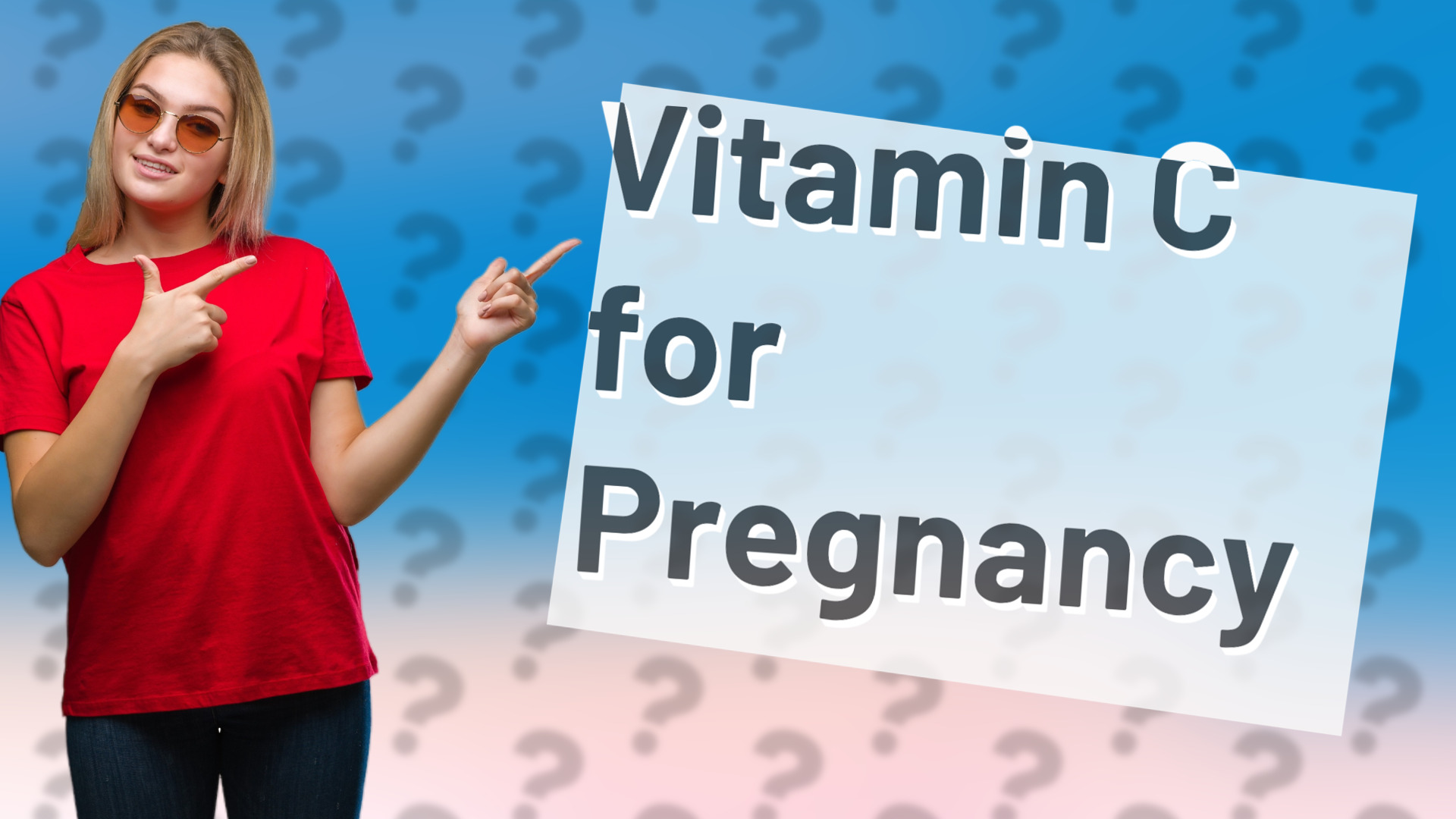 Vitamin C for Pregnancy