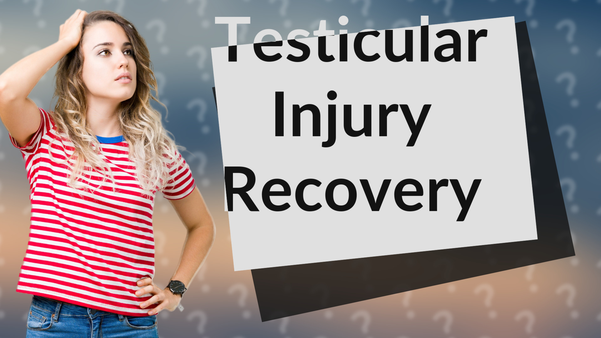 Testicular Injury Recovery