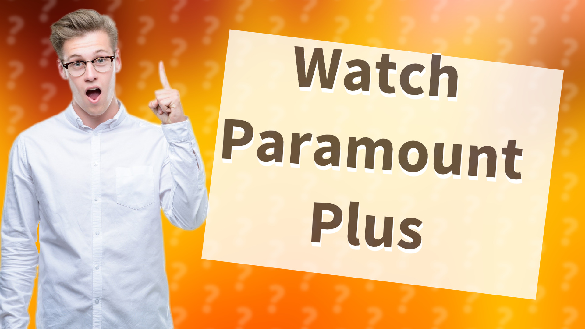 Watch Paramount Plus
