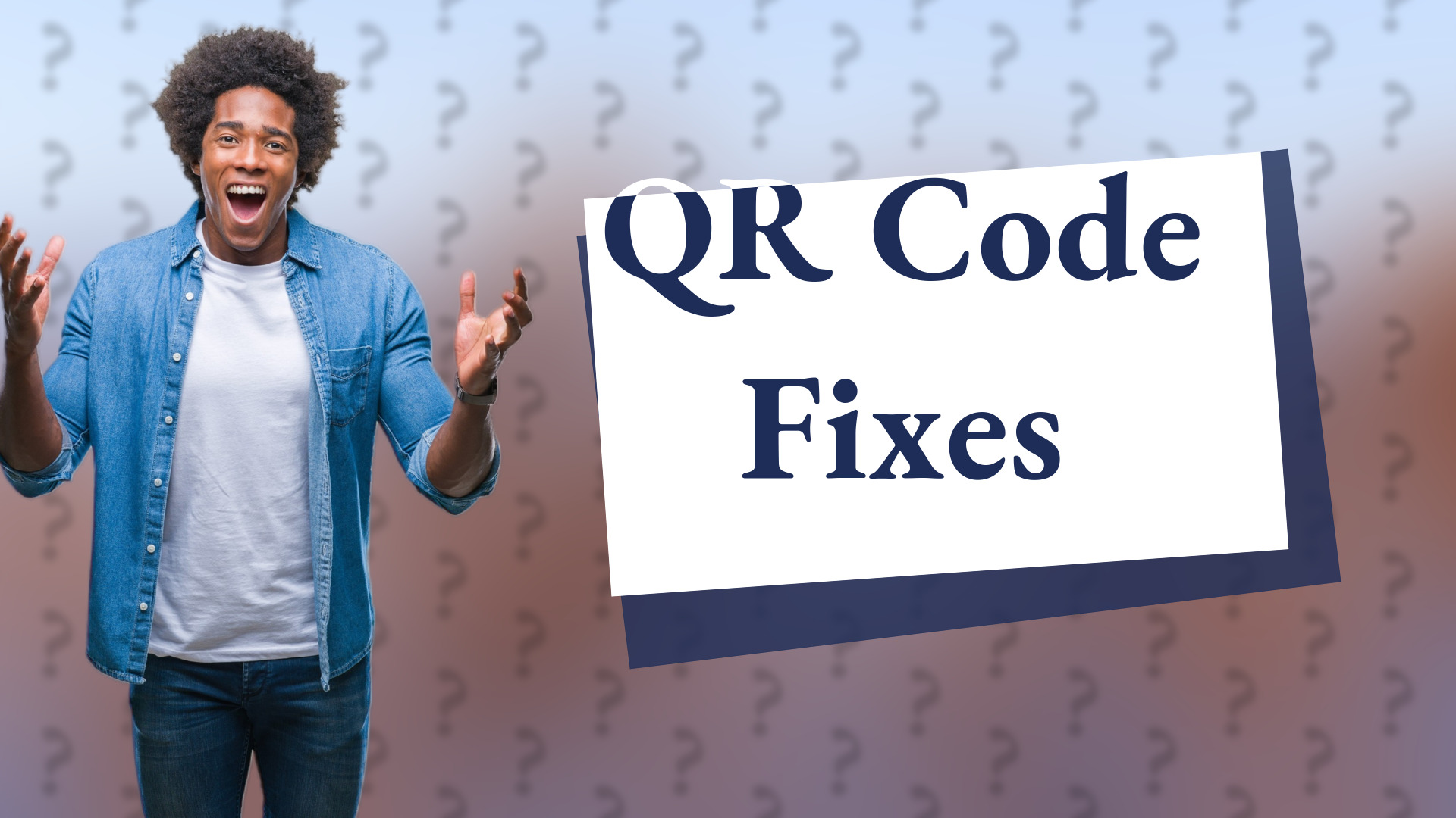 QR Code Fixes