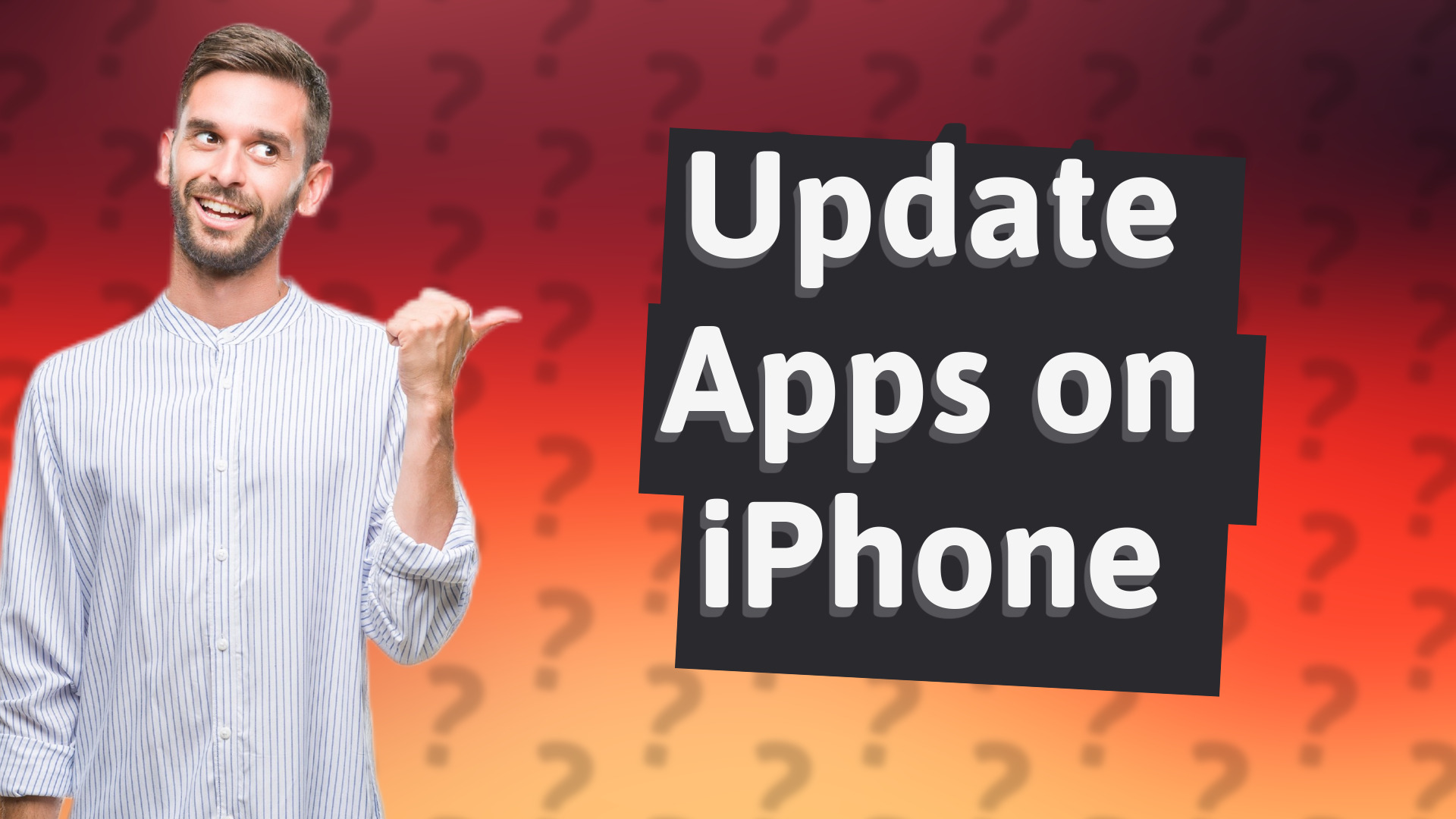 Update Apps on iPhone