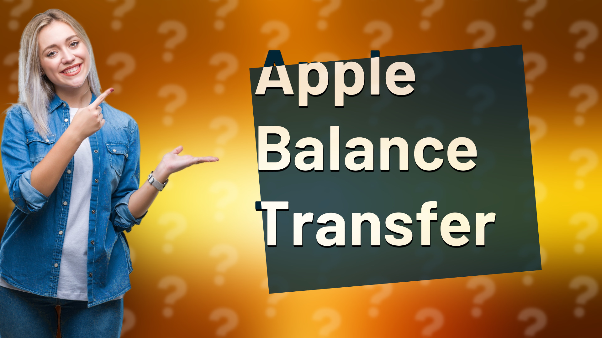 Apple Balance Transfer