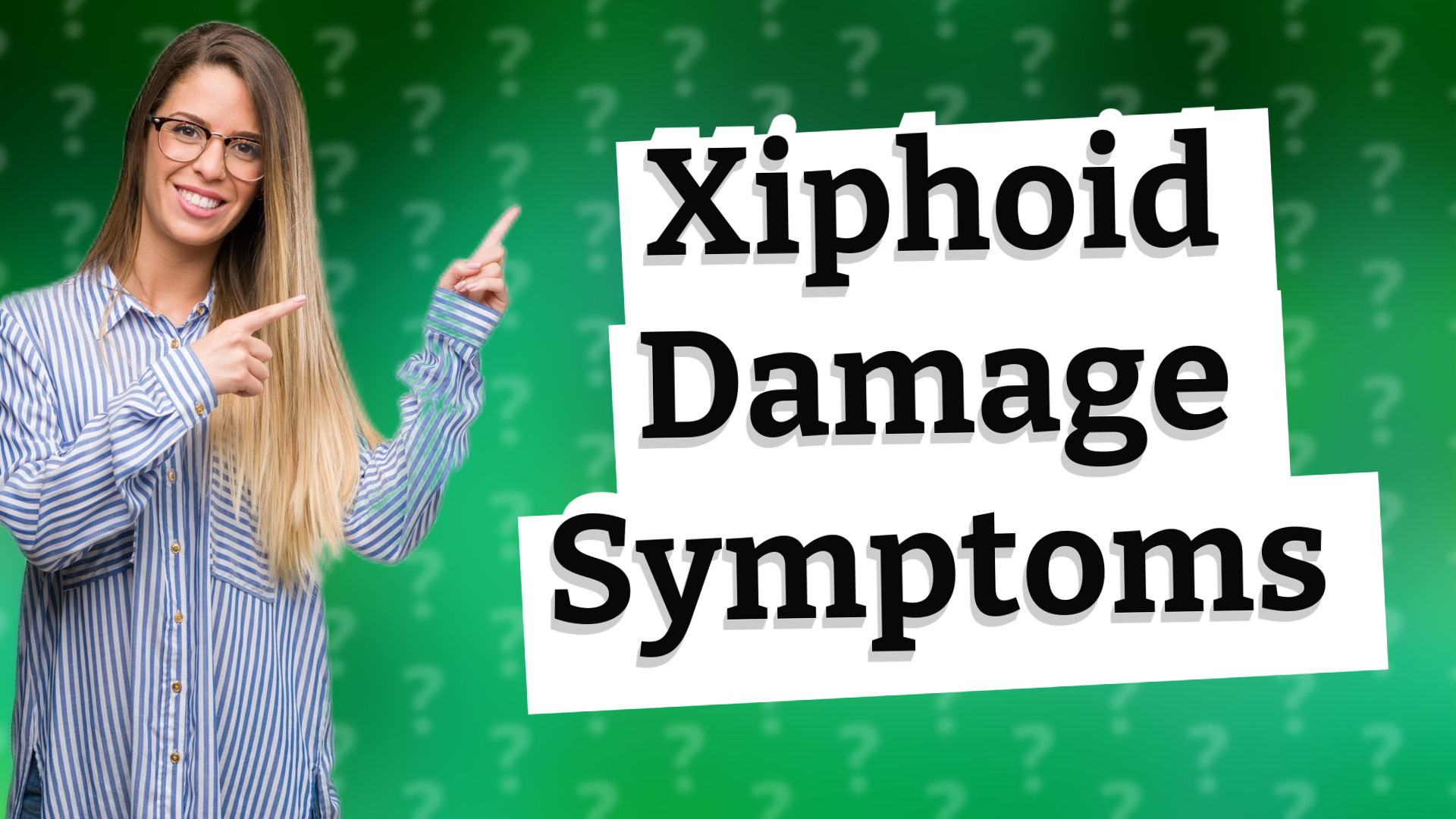 Xiphoid Damage Symptoms