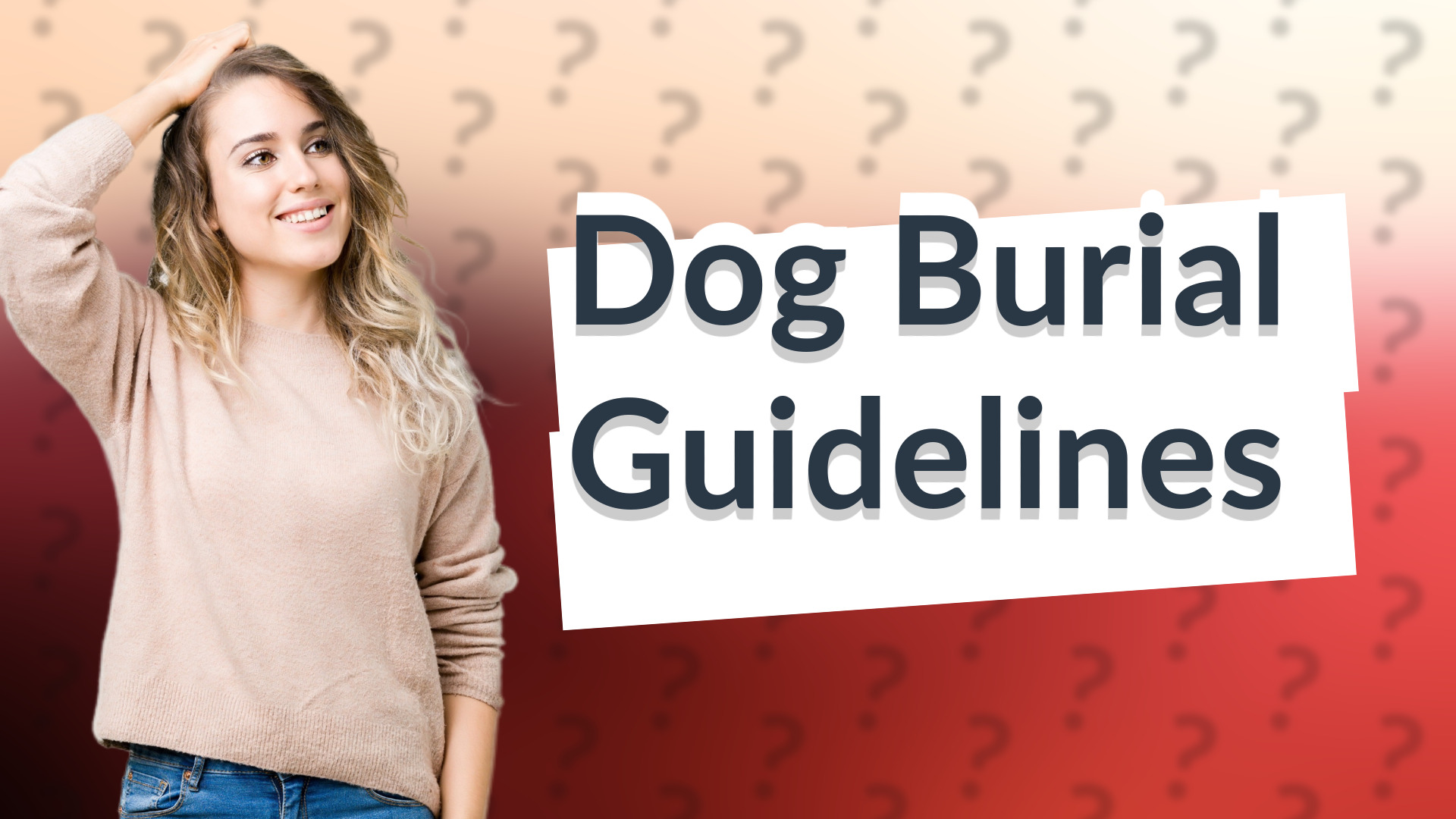 Dog Burial Guidelines