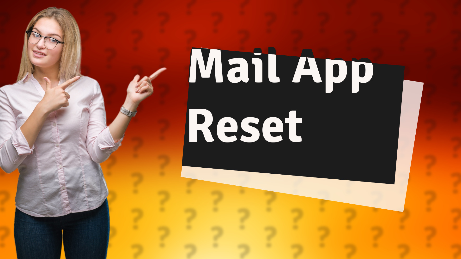 Mail App Reset