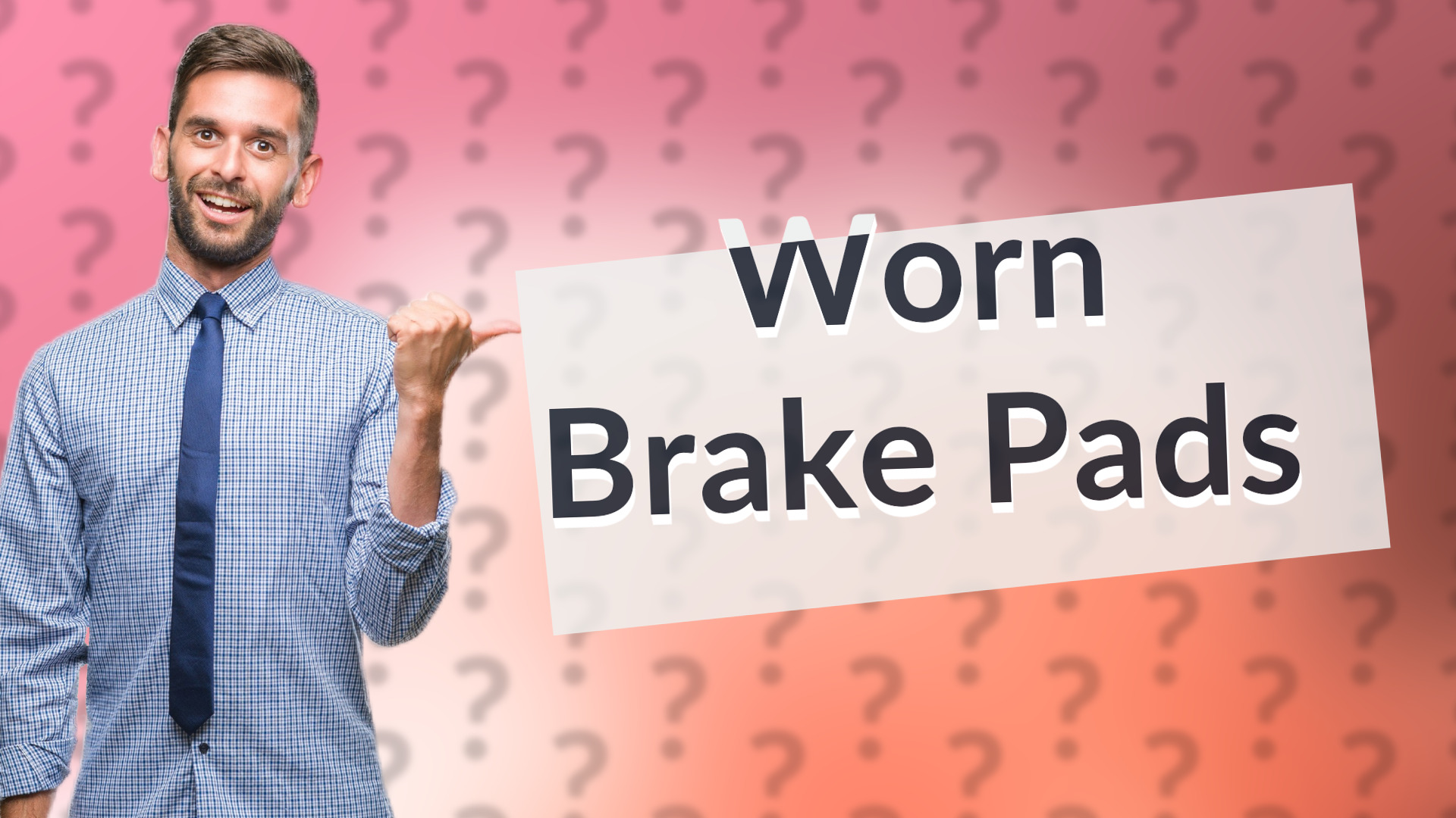 Worn Brake Pads