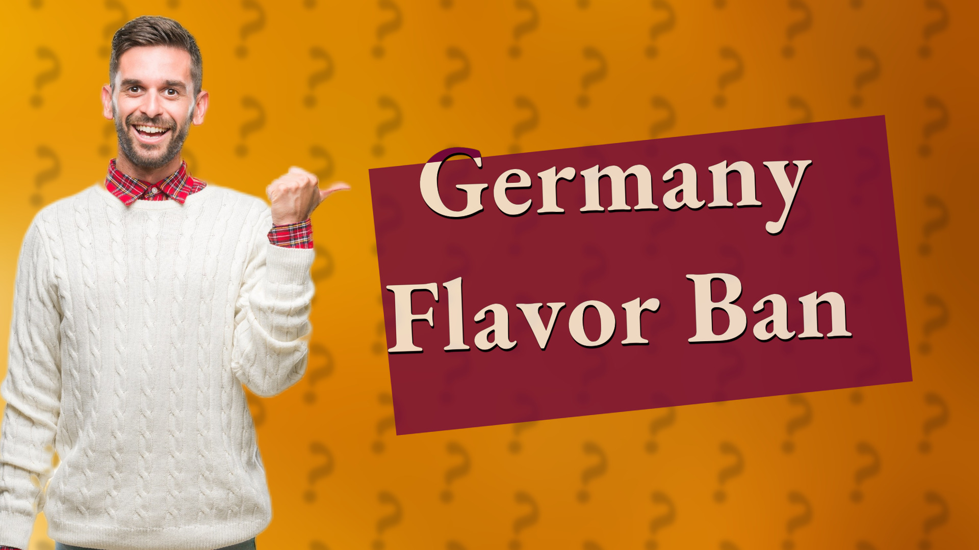 Germany Flavor Ban