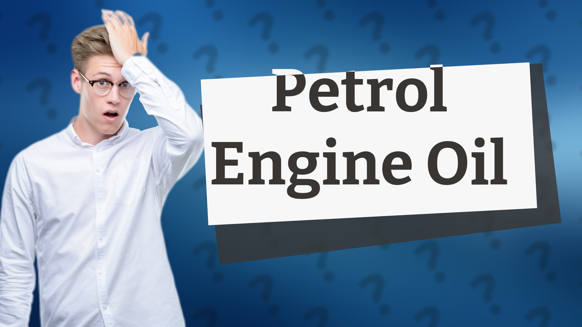 Petrol Engine Oil