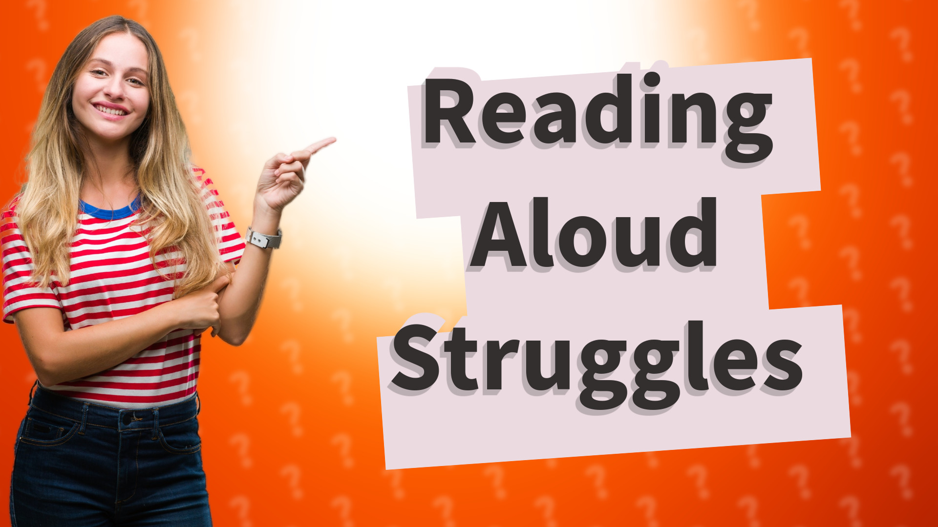 Reading Aloud Struggles