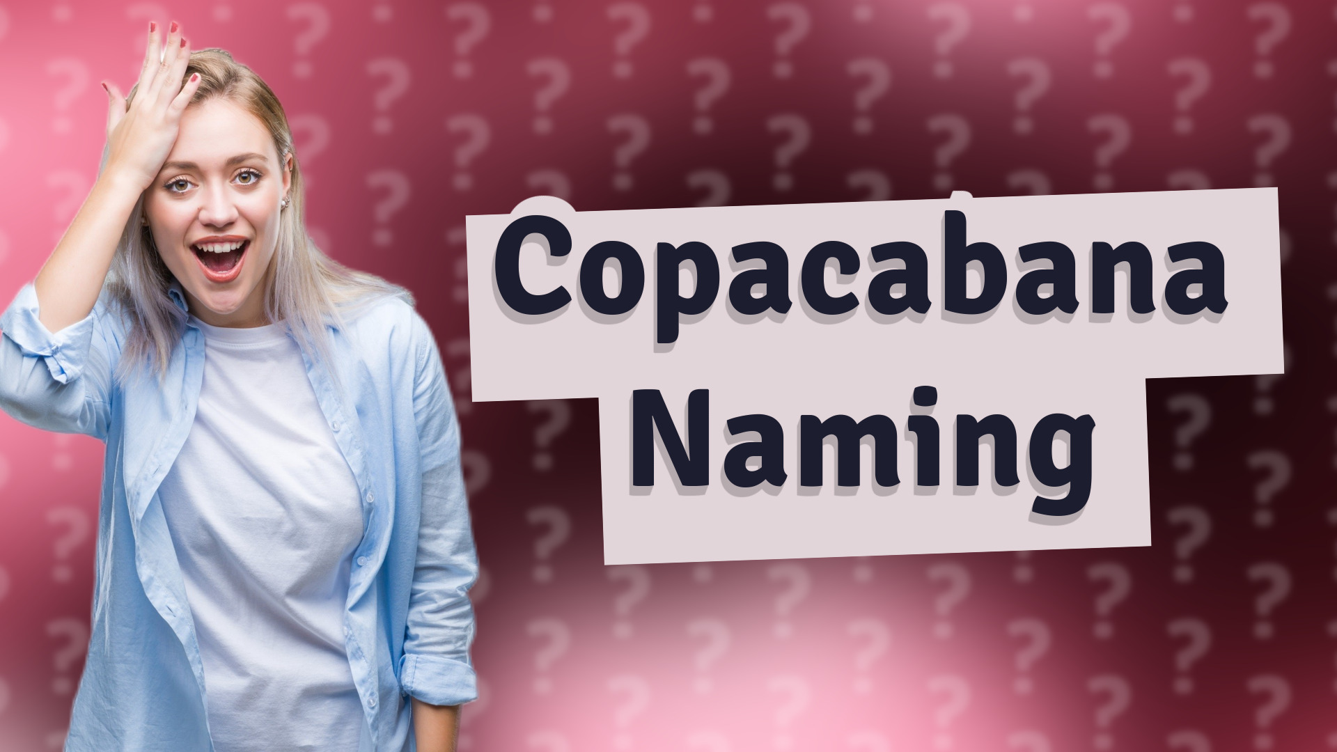 Copacabana Naming