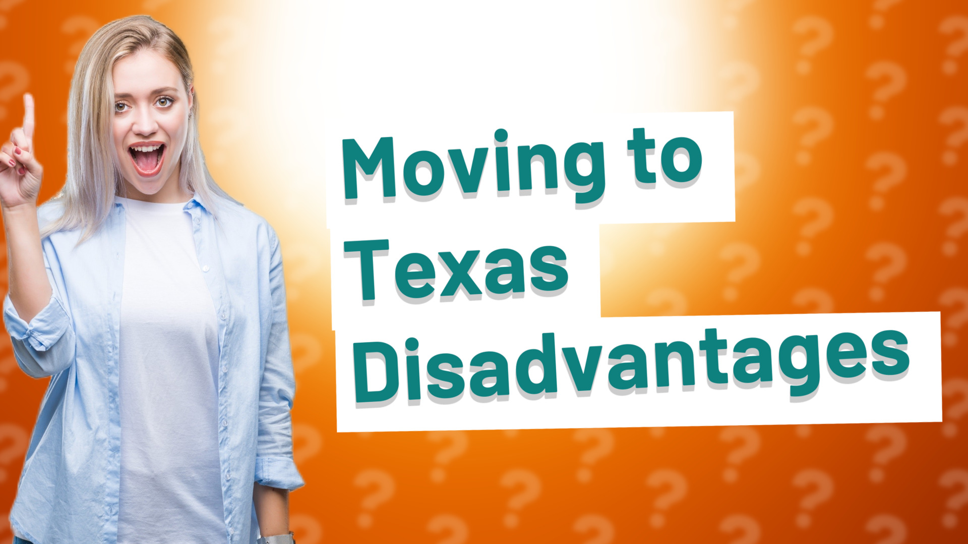 Moving to Texas Disadvantages