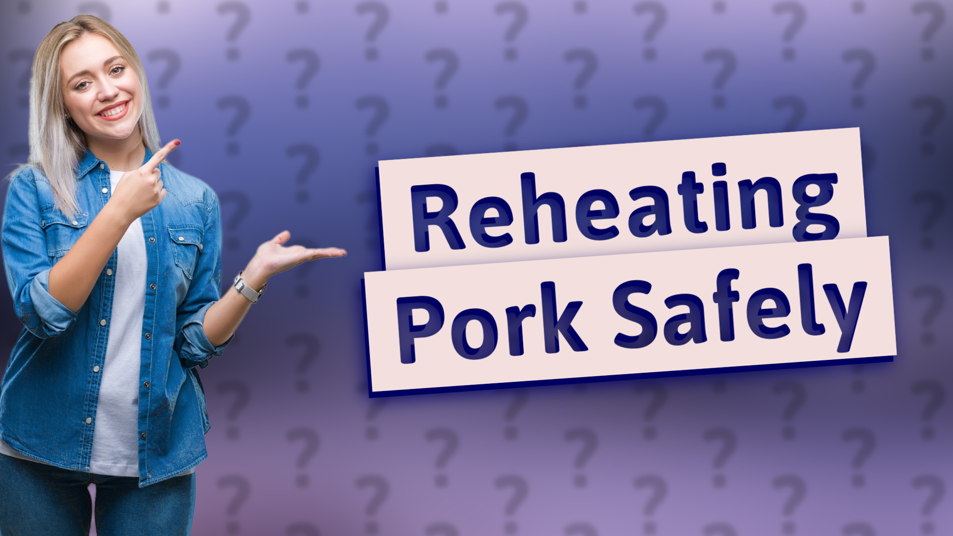 Reheating Pork Safely