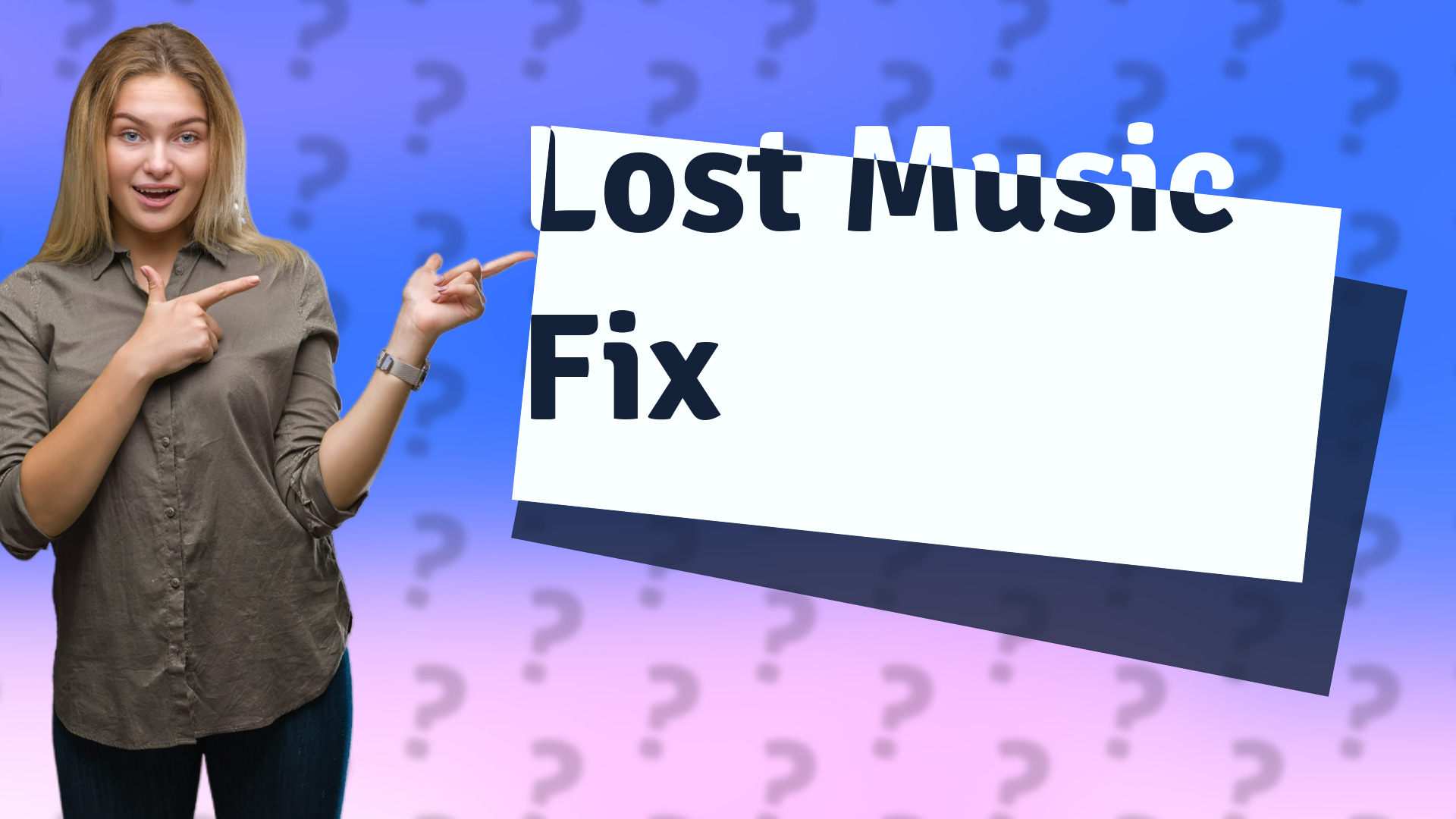 Lost Music Fix
