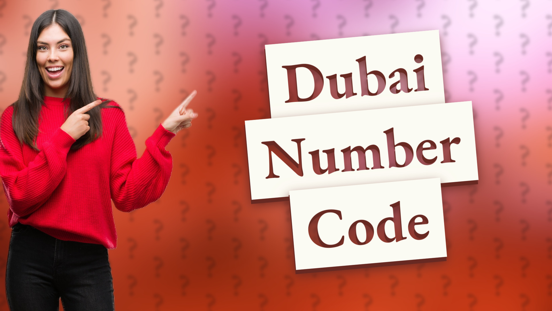 Dubai Number Code