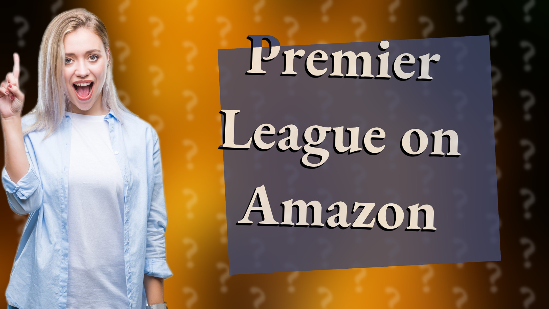 Premier League on Amazon