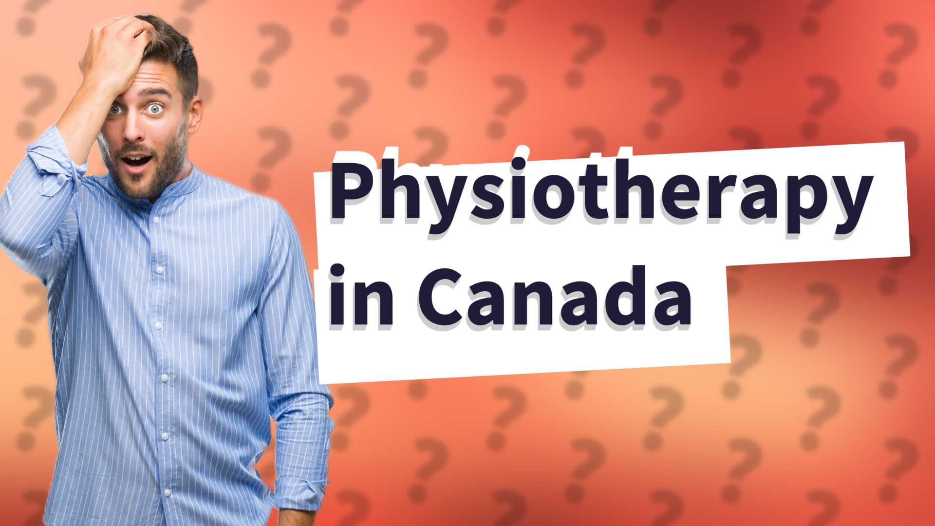 Physiotherapy in Canada