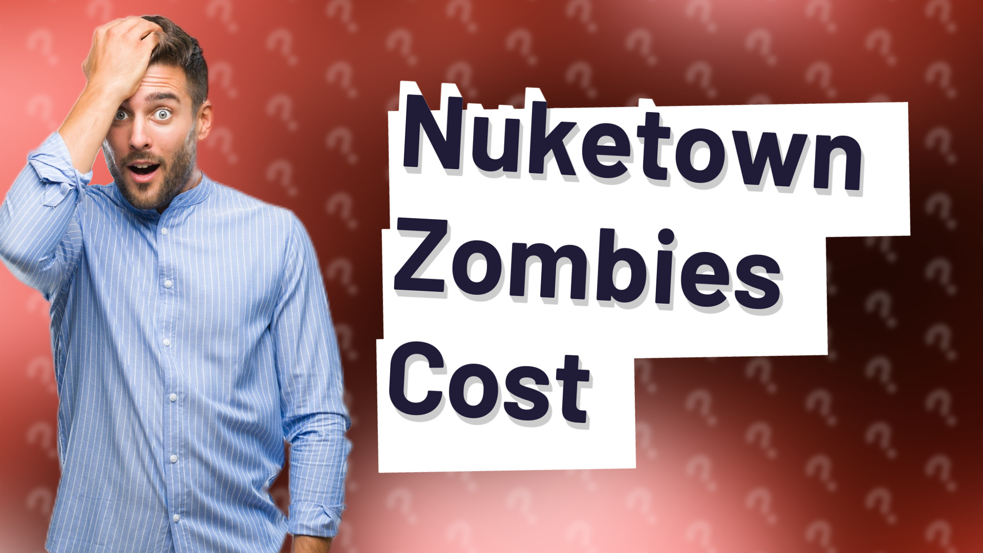 Nuketown Zombies Cost