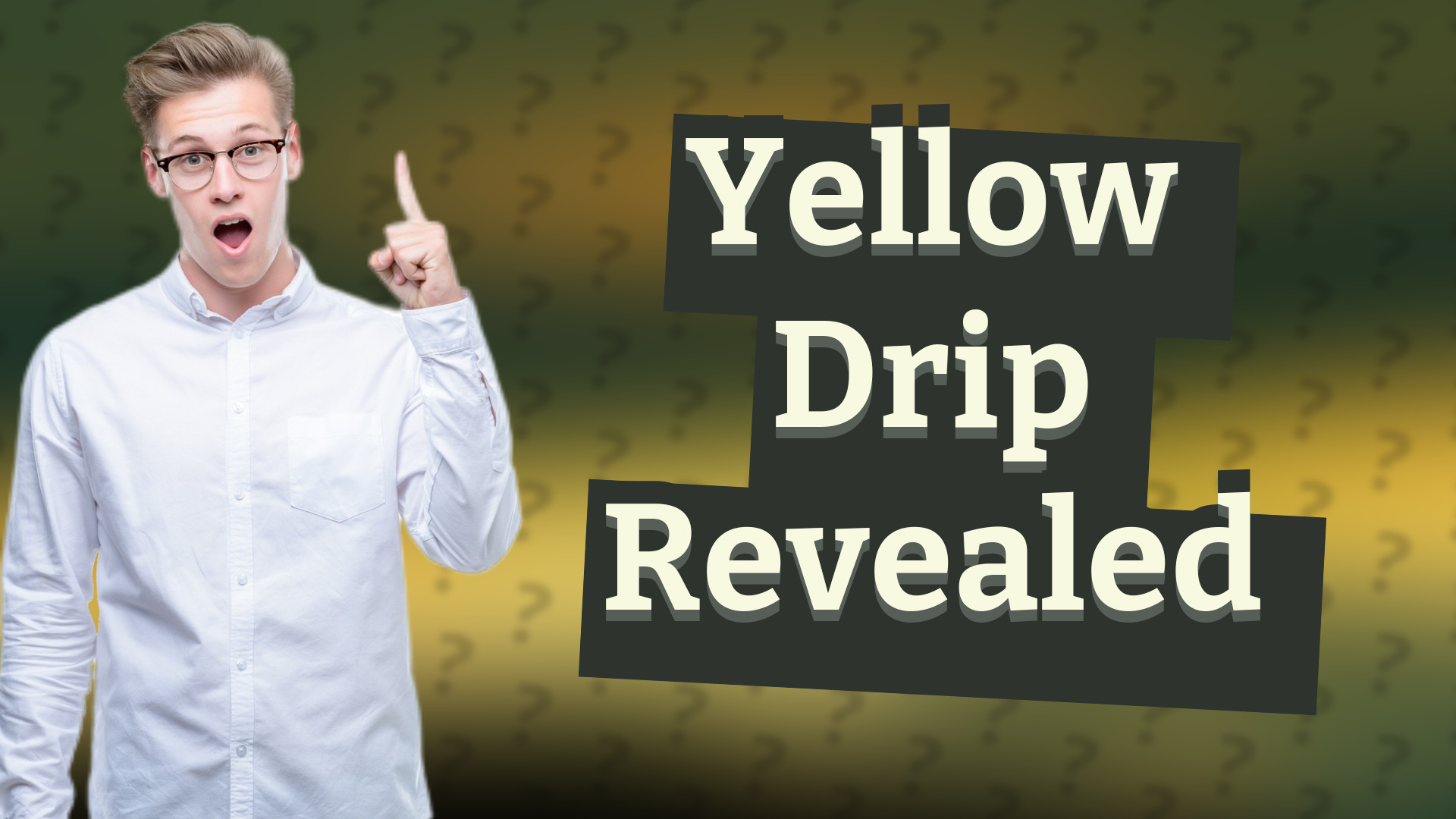 Yellow Drip Revealed