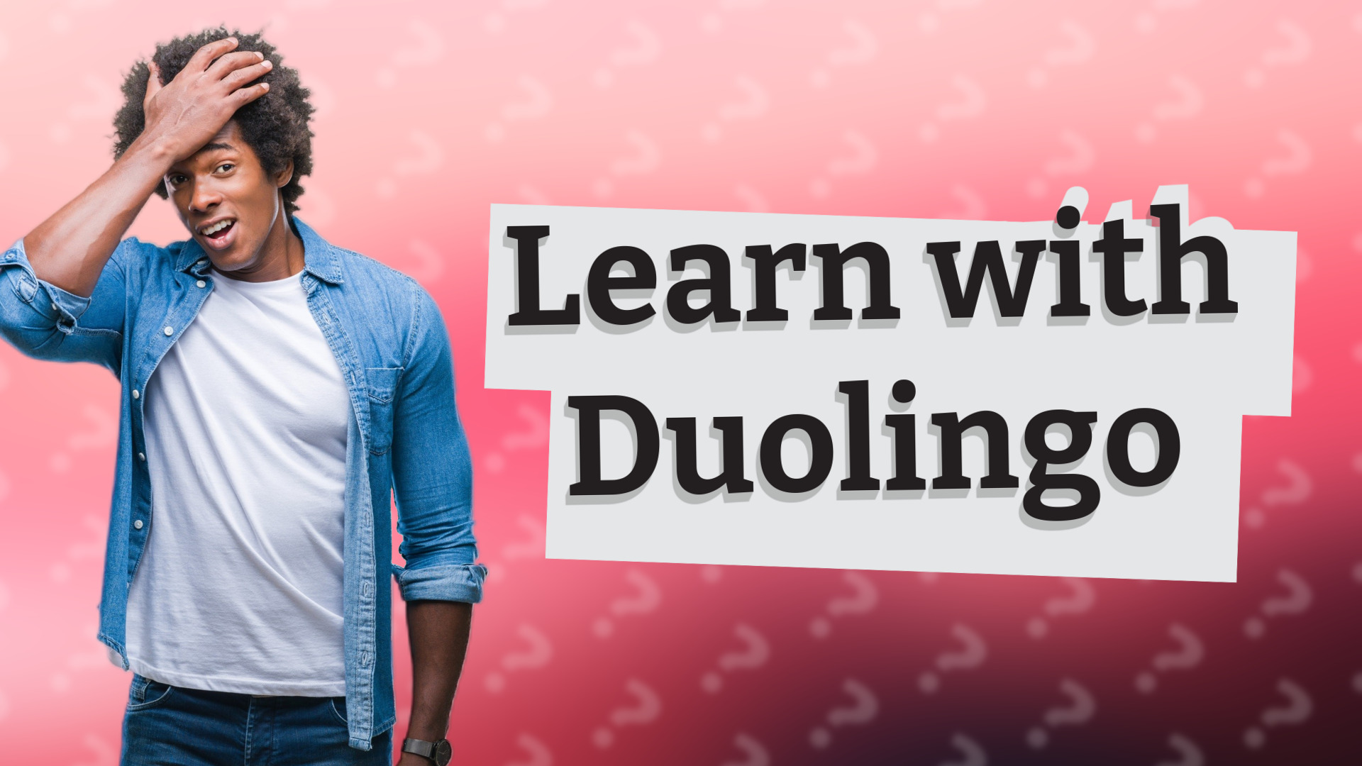 Learn with Duolingo