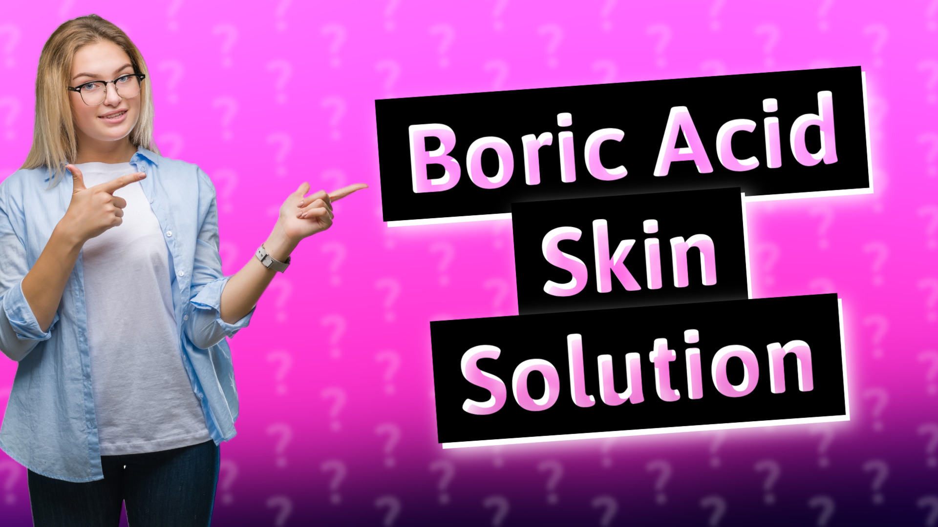 Boric Acid Skin Solution