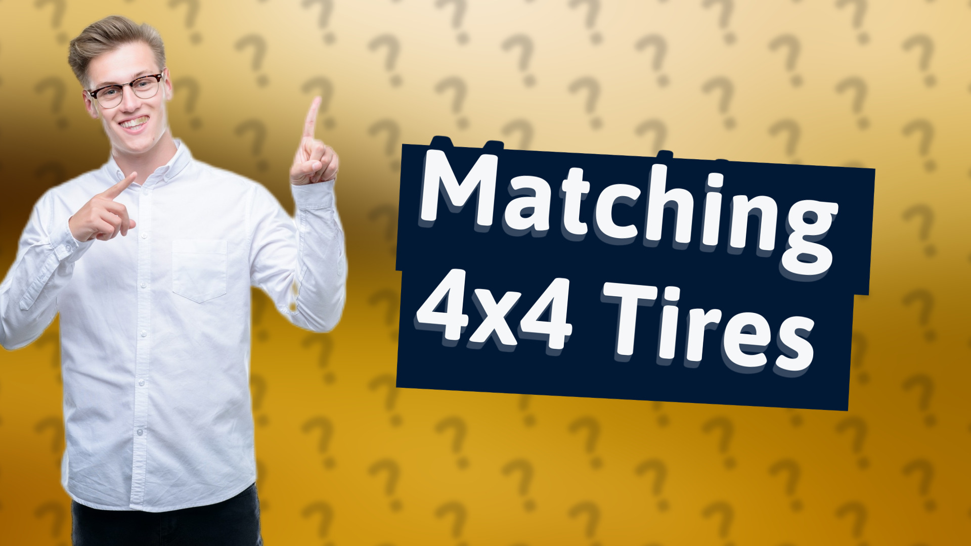 Matching 4x4 Tires
