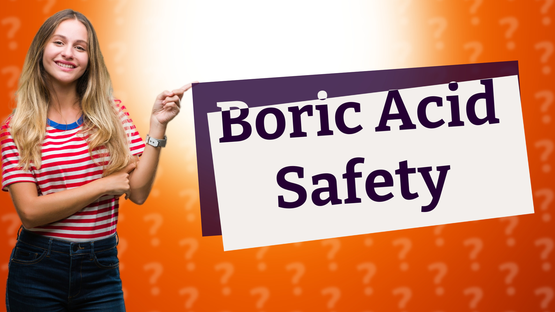 Boric Acid Safety