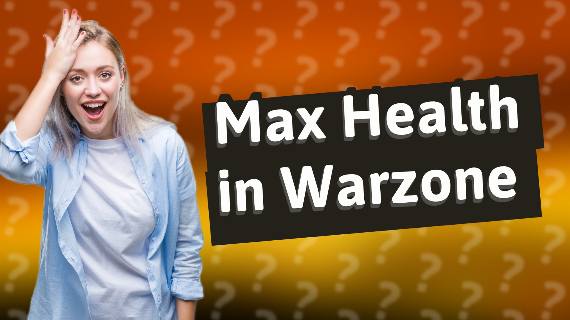 Max Health in Warzone