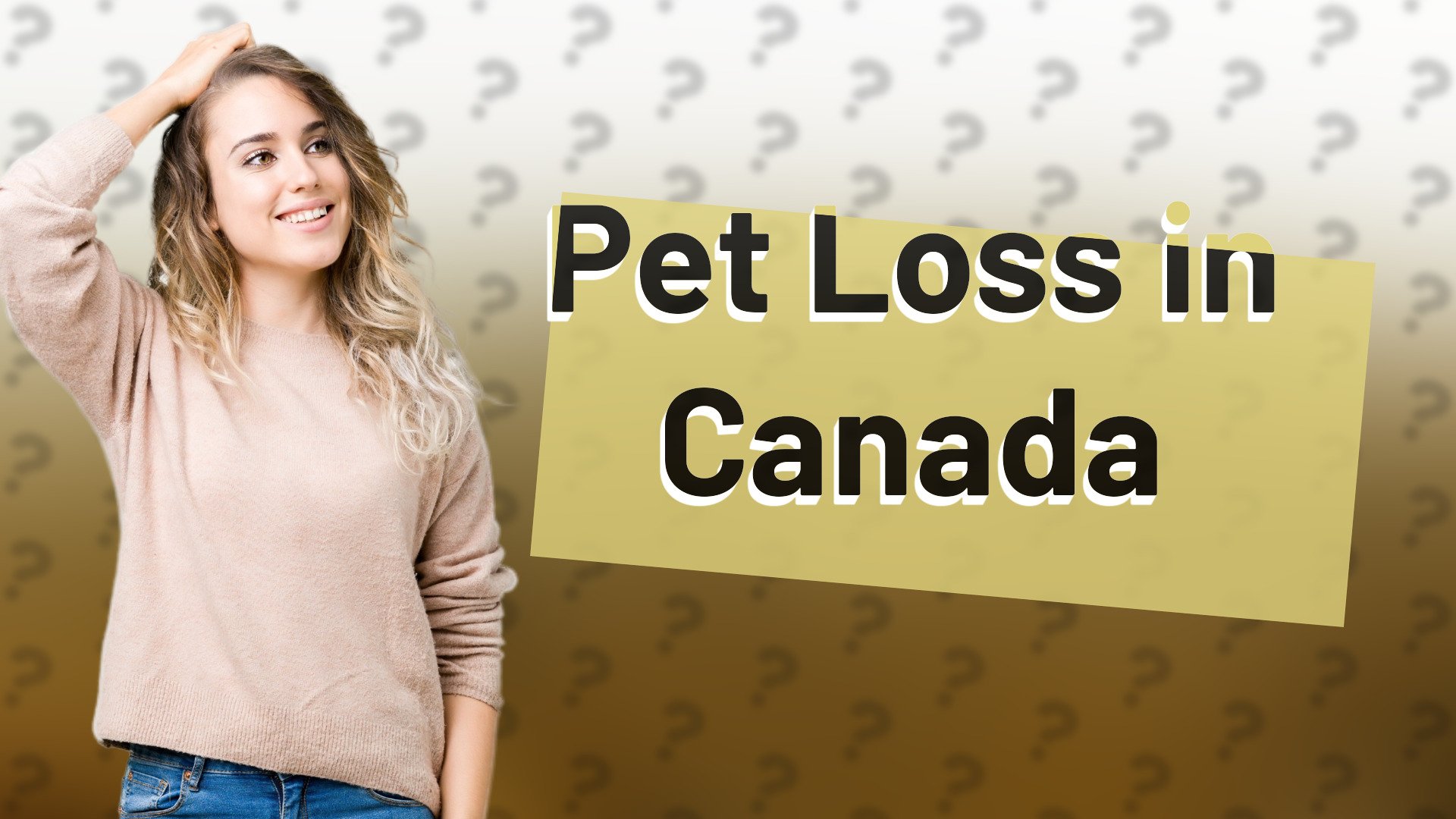 Pet Loss in Canada