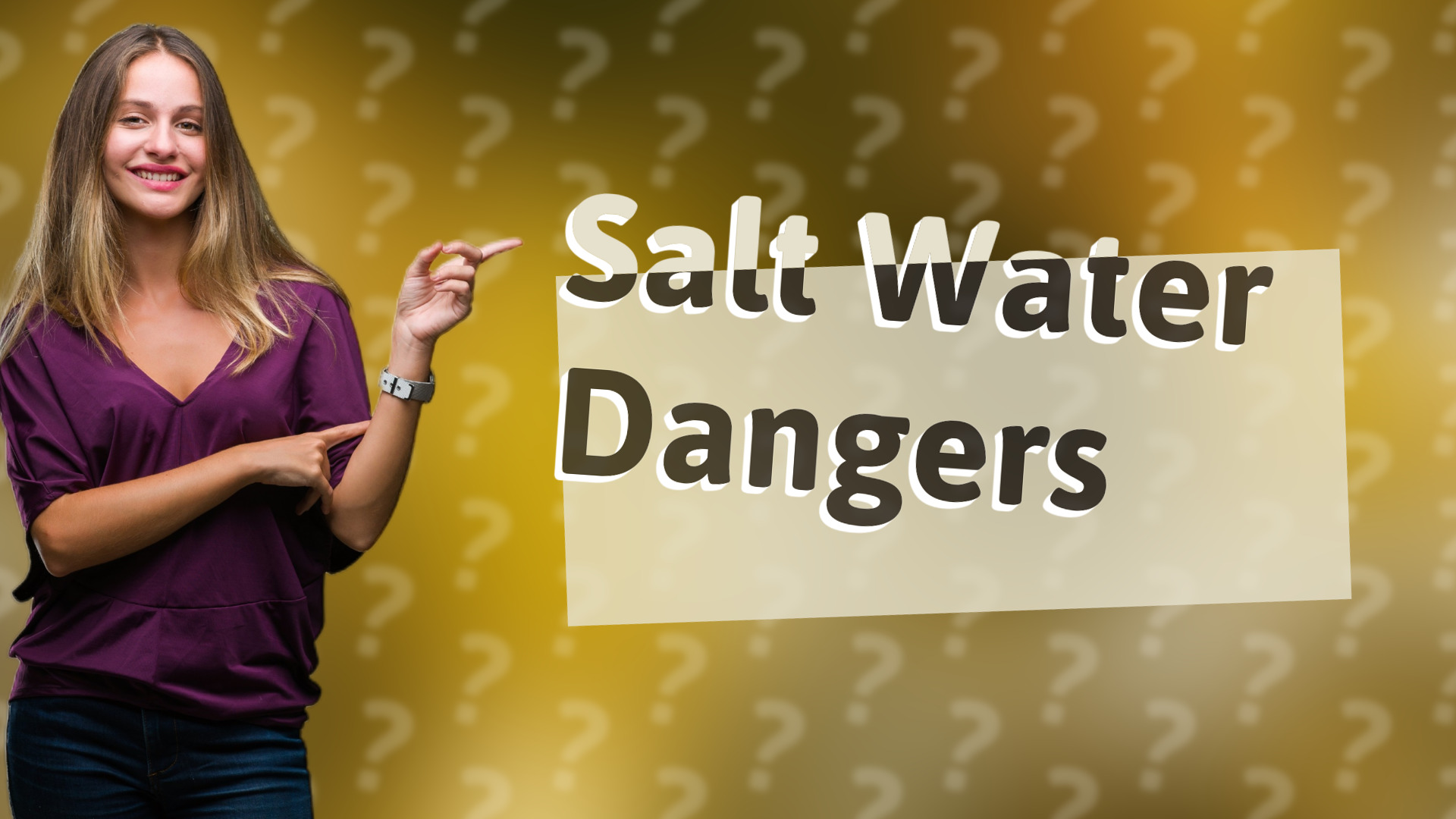 Salt Water Dangers