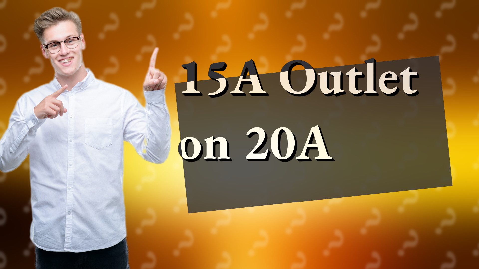 15A Outlet on 20A