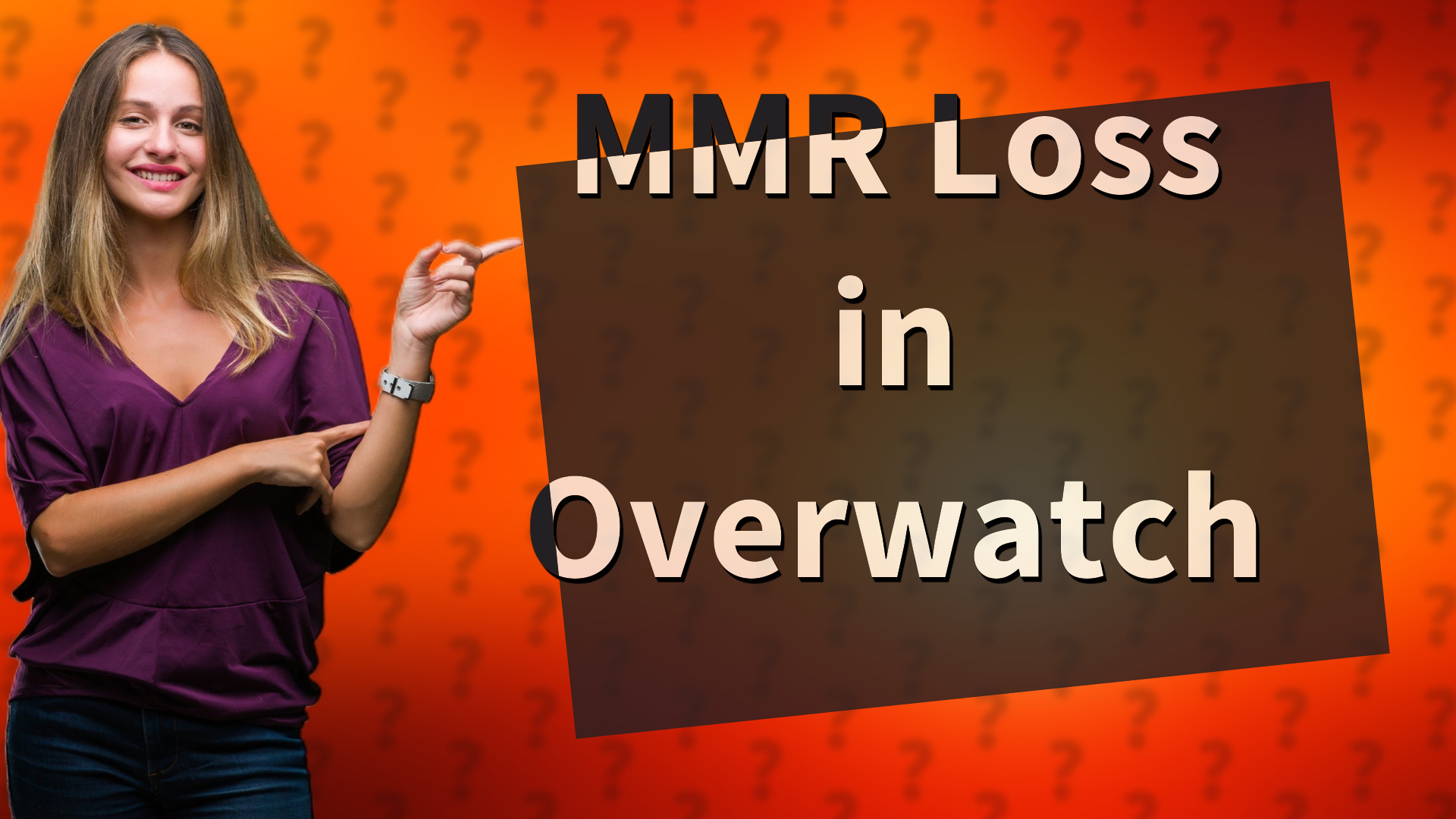 MMR Loss in Overwatch