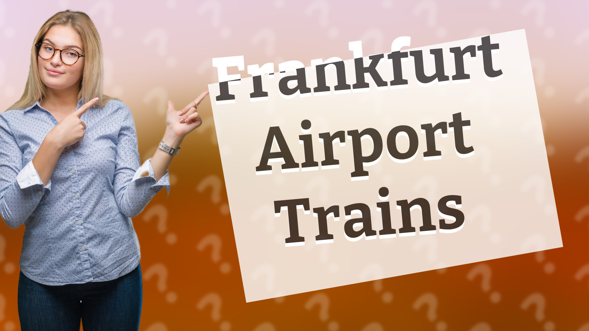 Frankfurt Airport Trains