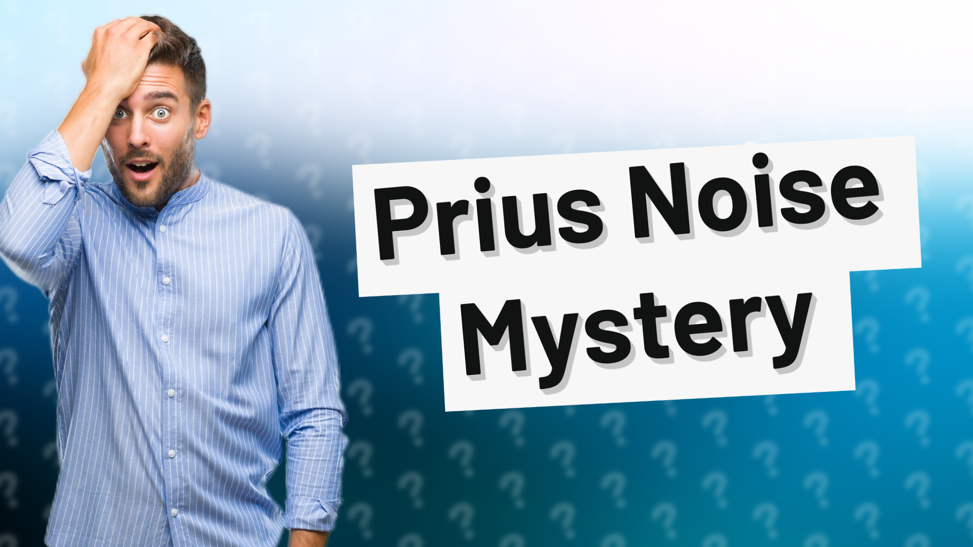 Prius Noise Mystery