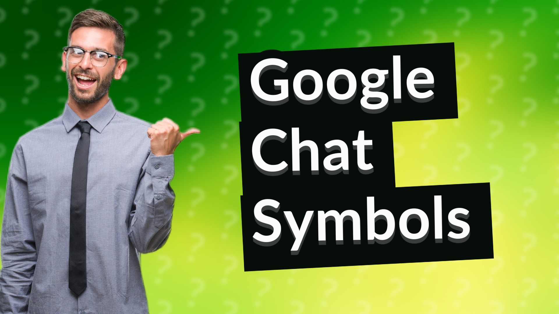 Google Chat Symbols