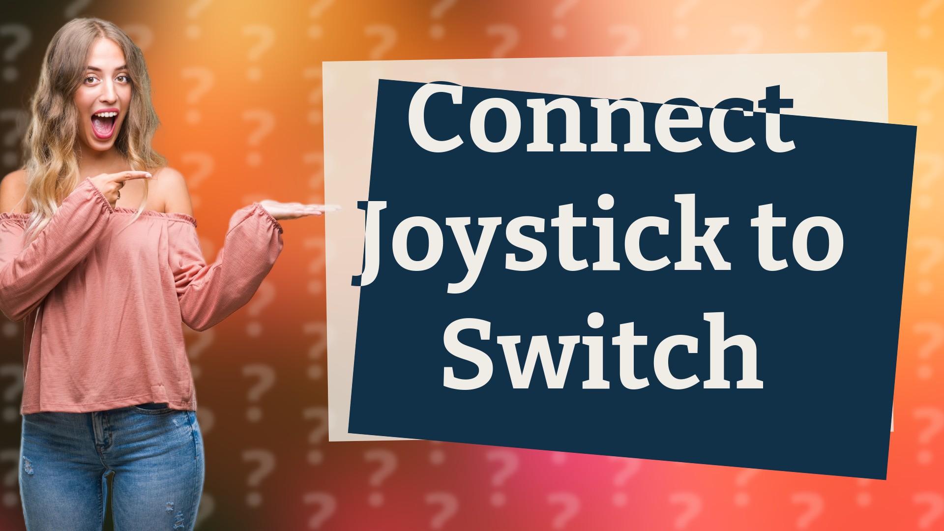 Connect Joystick to Switch