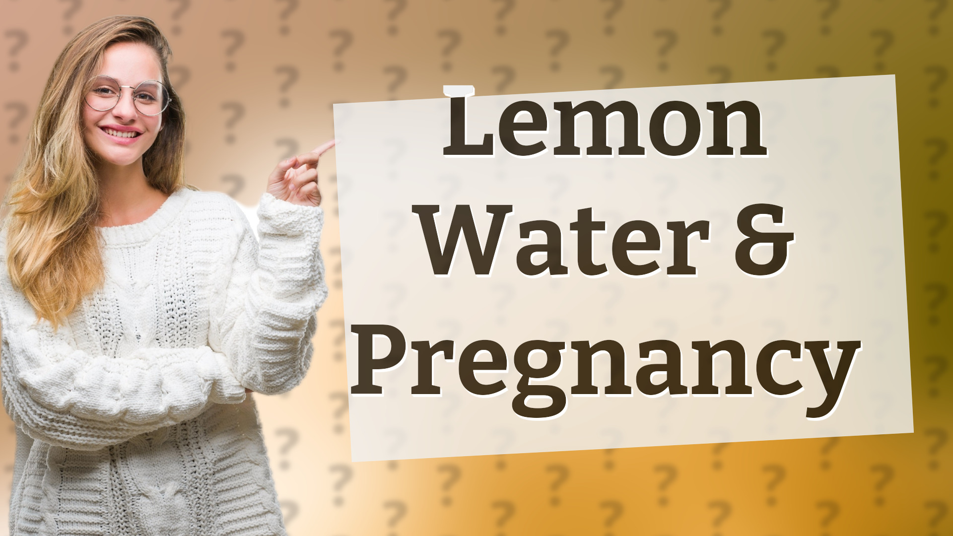Lemon Water & Pregnancy