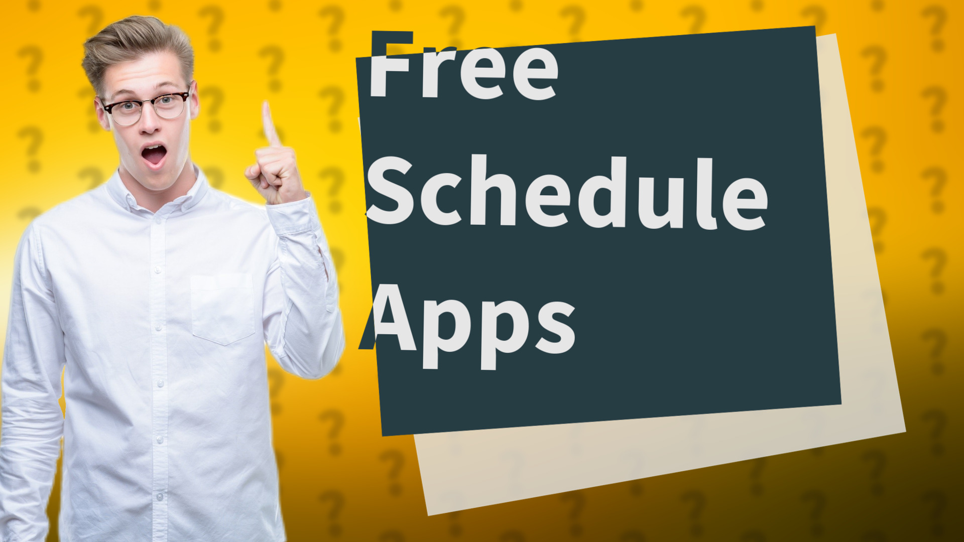 Free Schedule Apps