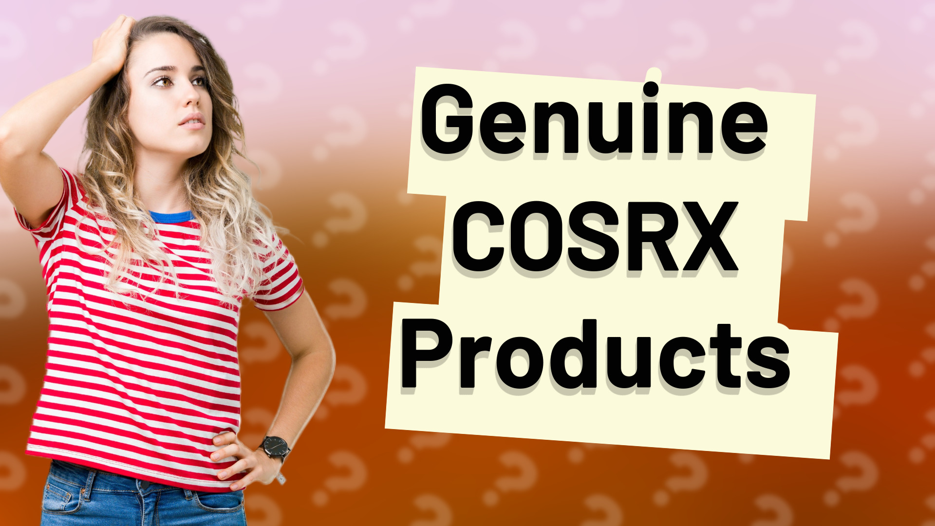 Genuine COSRX Products