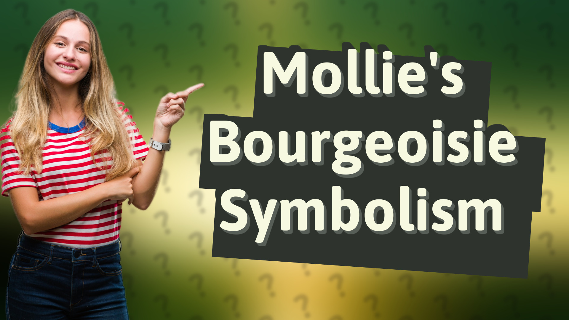 Mollie's Bourgeoisie Symbolism