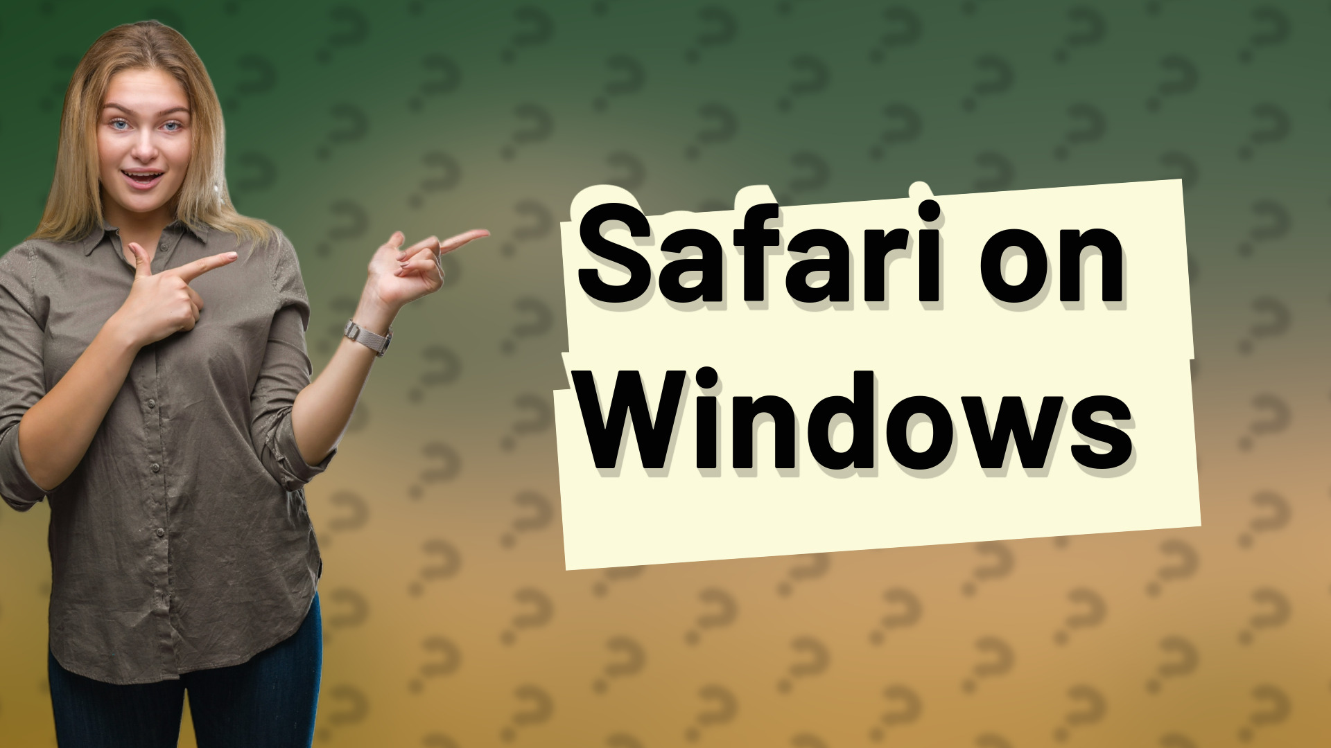 Safari on Windows