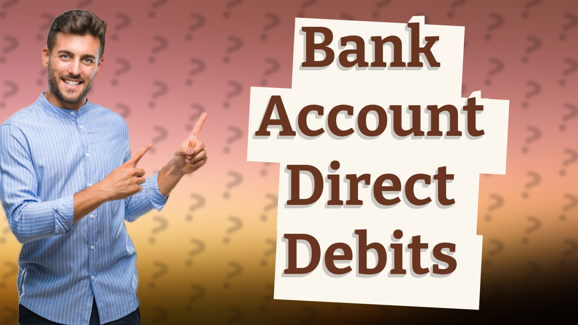 Bank Account Direct Debits