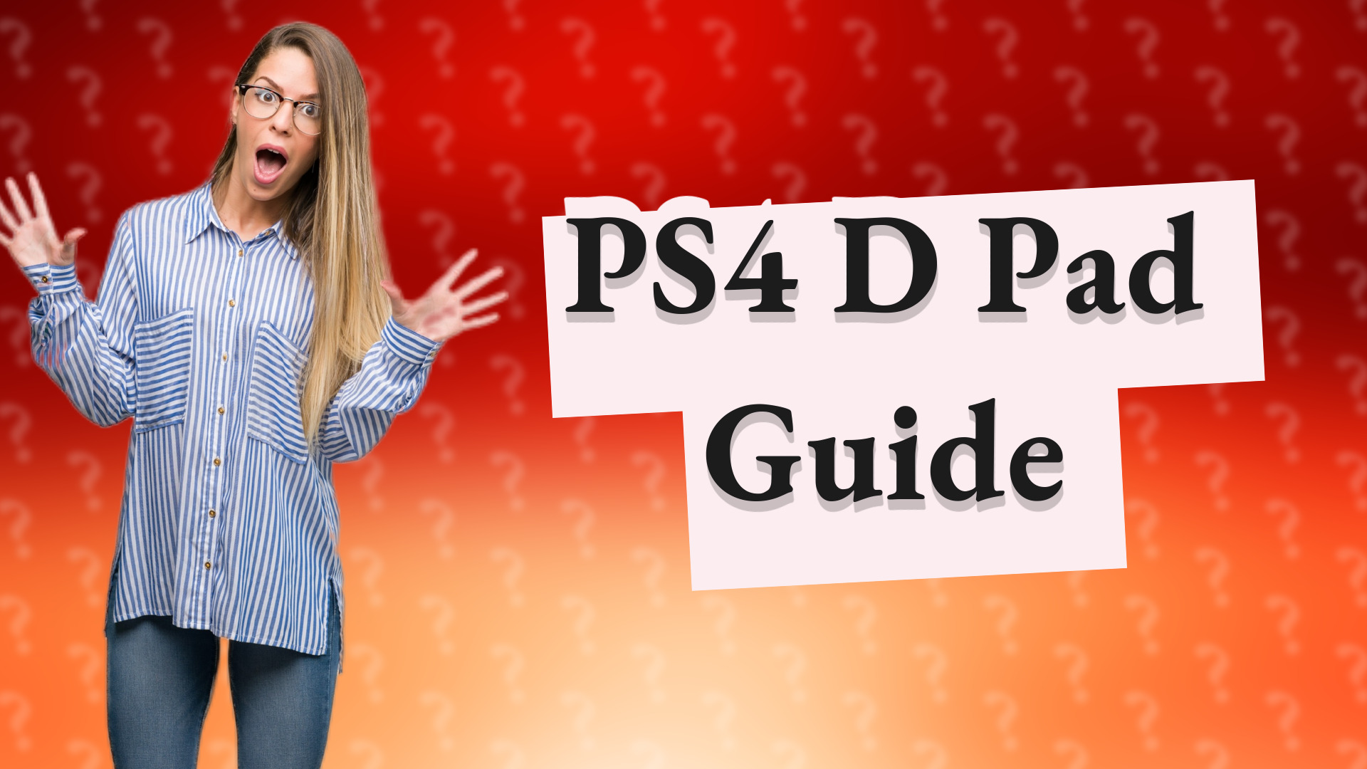 PS4 D Pad Guide