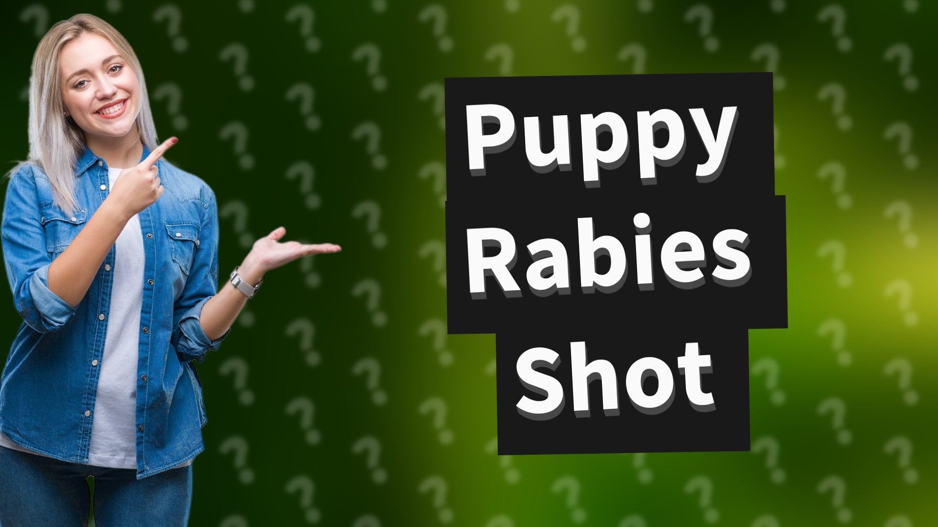 Puppy Rabies Shot