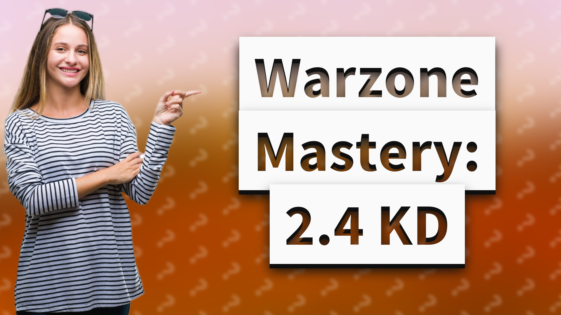 Warzone Mastery: 2.4 KD