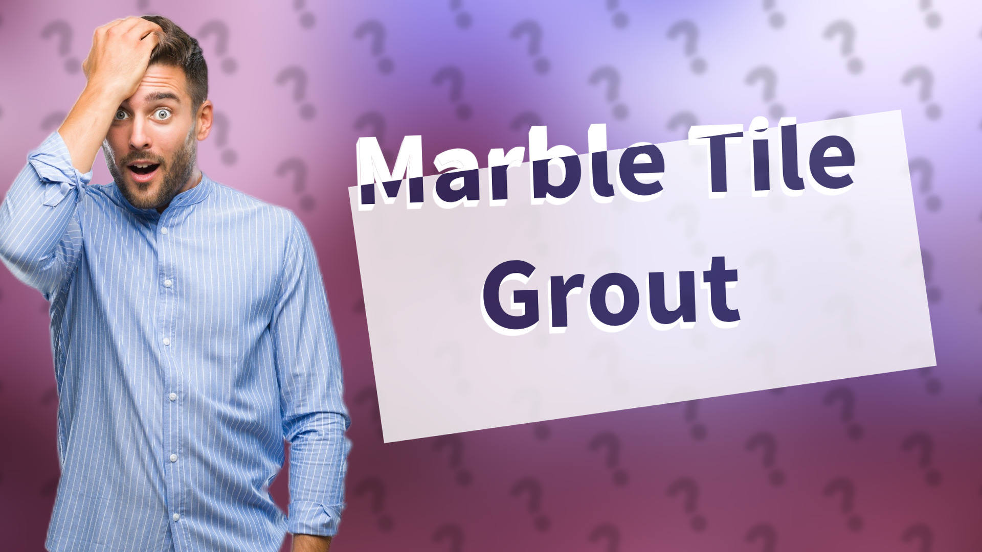 Marble Tile Grout