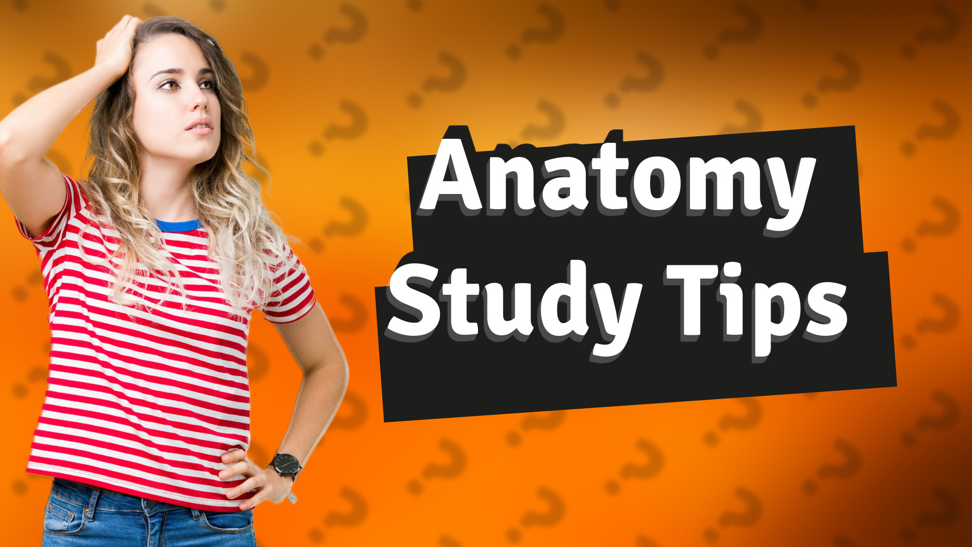 Anatomy Study Tips