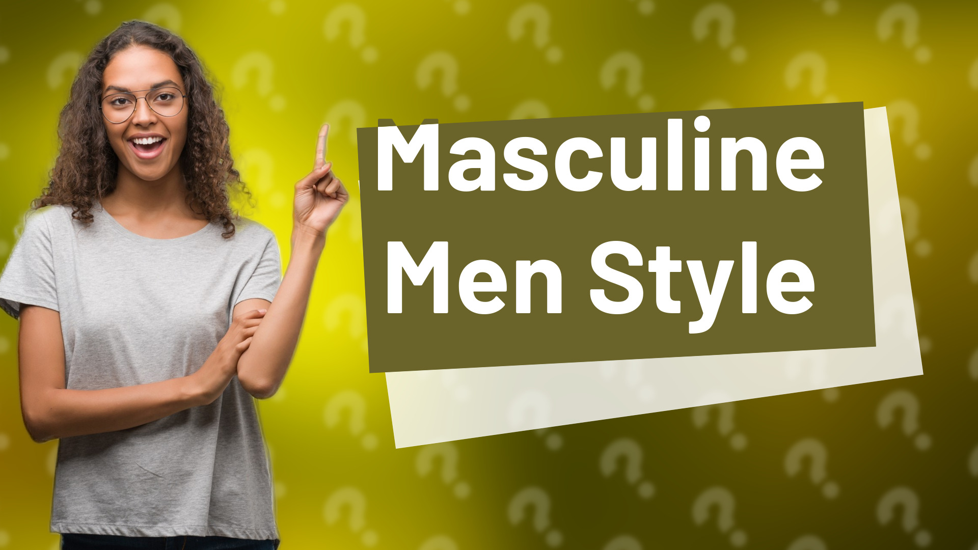 Masculine Men Style